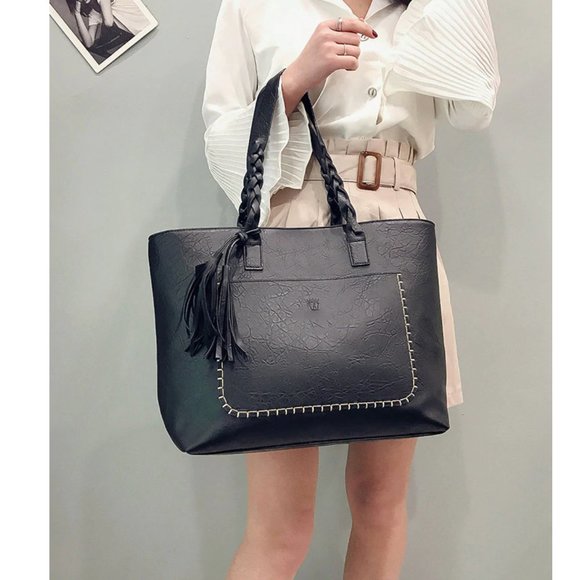 ChicksDesire Handbags - Duke Hudson- Leather Shoulder Bag - Host Pick